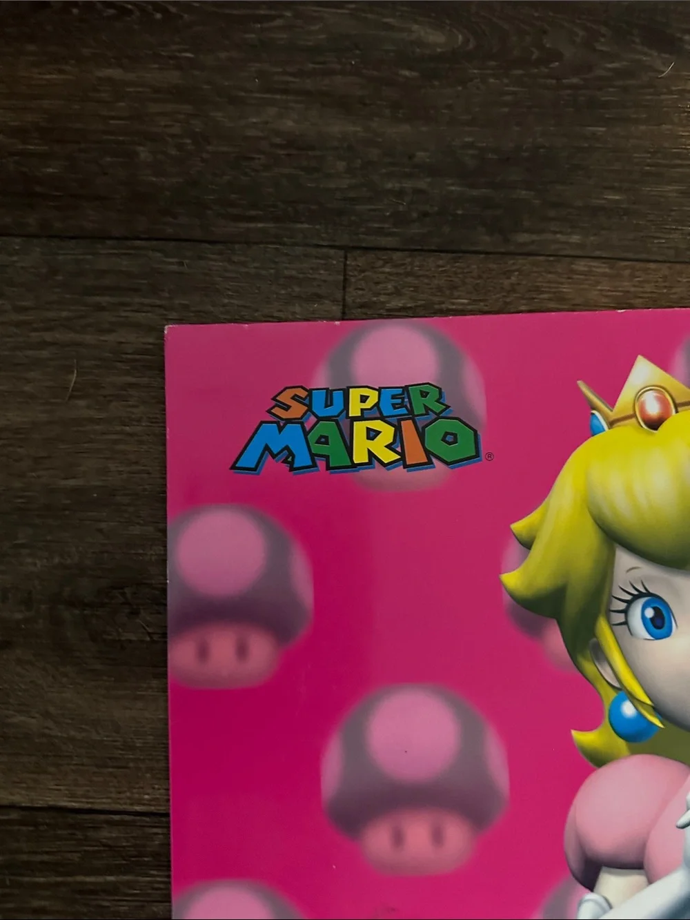 Princess Peach New Pink Super Mario 2008 Nintendo with calendar inside